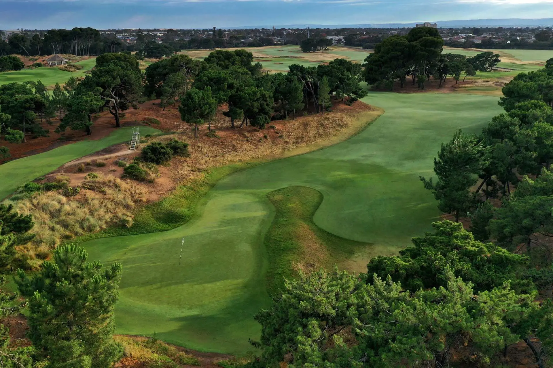 Royal Adelaide Golf Club - Par 4, 3rd Hole / Photo: Gary Lisbon Golf Photography